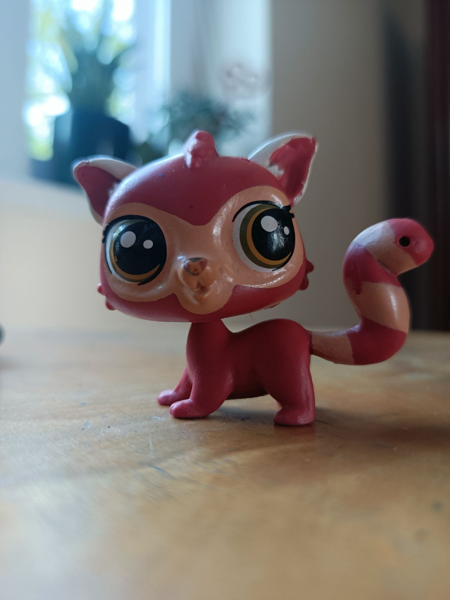 Panda czerwona Littlest pet shop