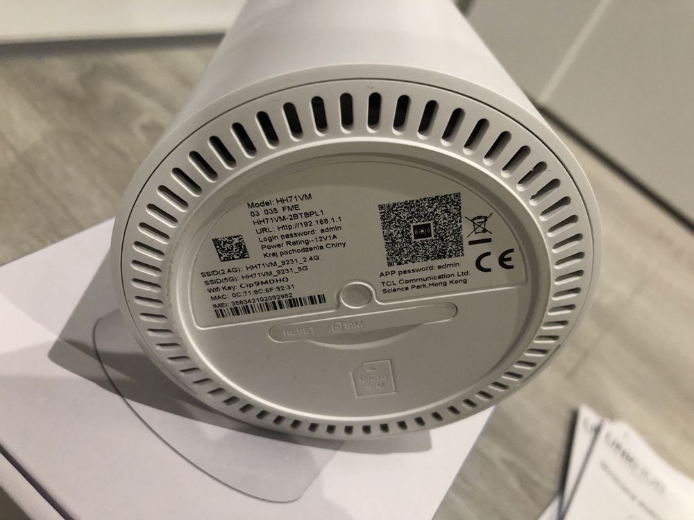 Router Alcatel Link HUB LTE CAT 7. Roczny