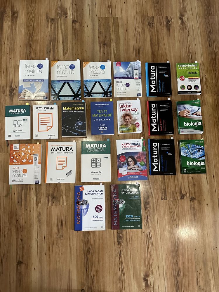 Podręczniki do liceum/technikum – duży wybór, różne przedmioty!