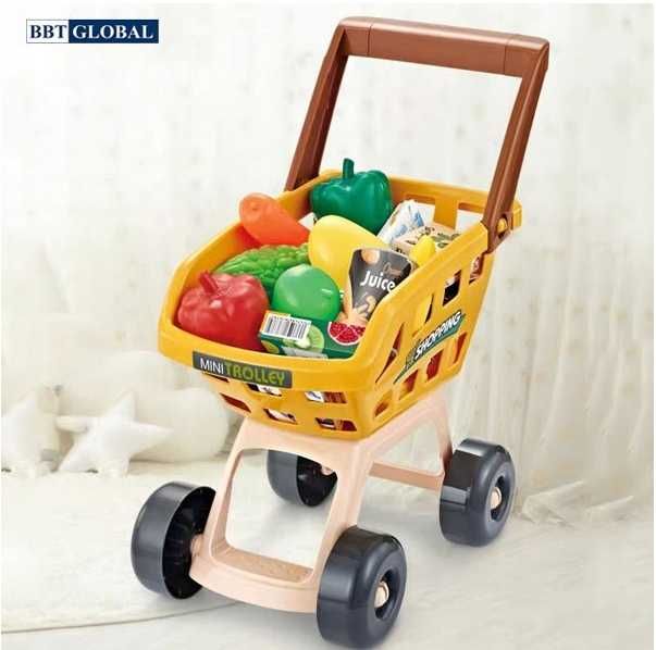 Supermarket Sklep Kasa Fiskalna Wózek Dla Dzieci Terminal - WYPRZEDAŻ