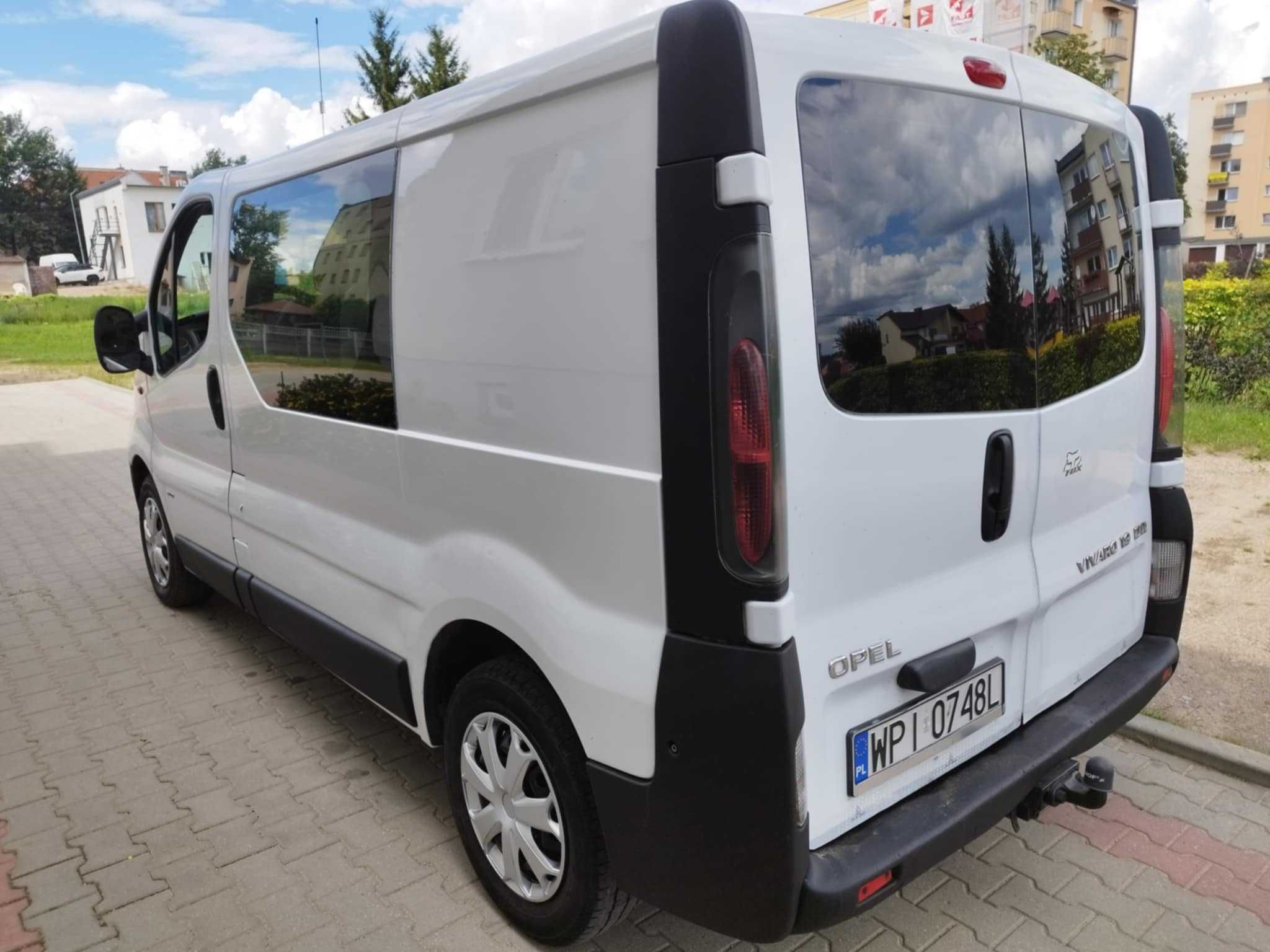 Opel Vivaro 6 osobowy 1.9 Brygadówka (trafic primastar)