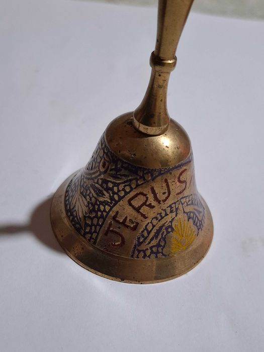 Колокольчик бронзовый Иерусалим.