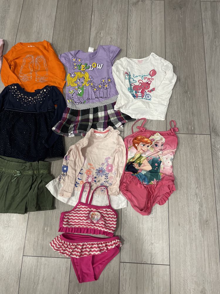 Zestaw 86 i 92 dla dziewczynki H&M, Smyk, Coccodrillo, 5 10 15