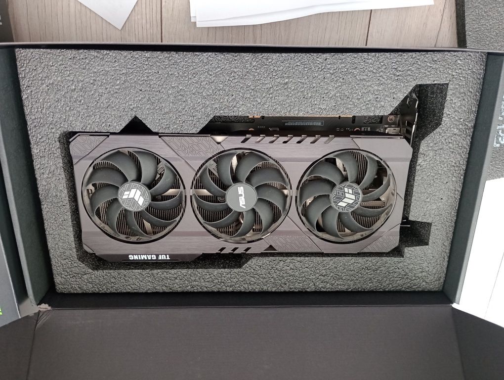 Asus tuf gaming rtx 3060 ti karta graficzna jak nowa