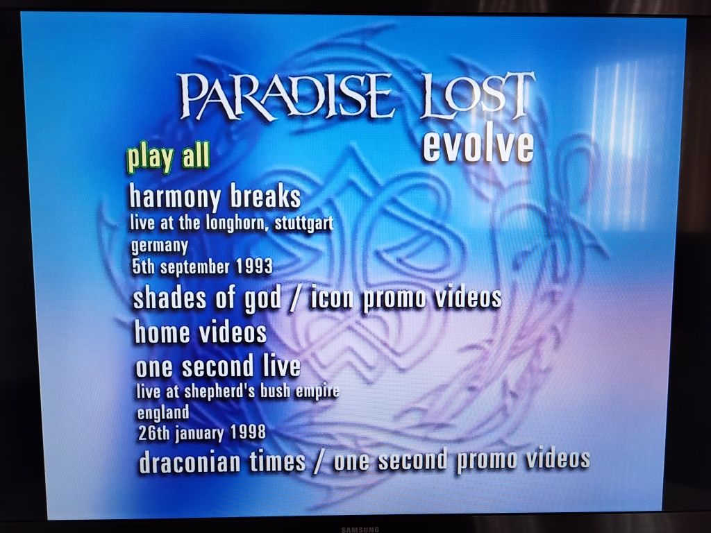 Paradise Lost: Evolve DVD