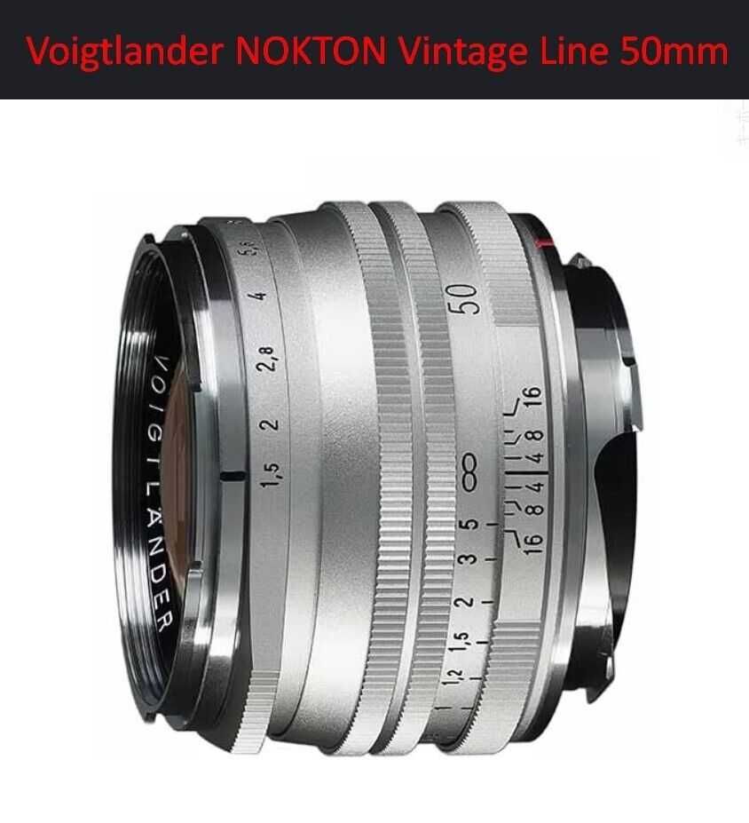 Voigtlander 50/1.5 Nokton II MC LM Jak nowy