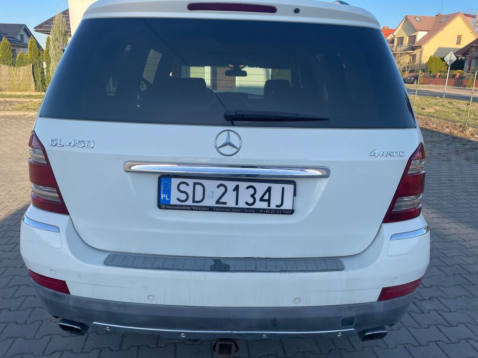 Mercedes GL450+LPG 2008r uszkodxony