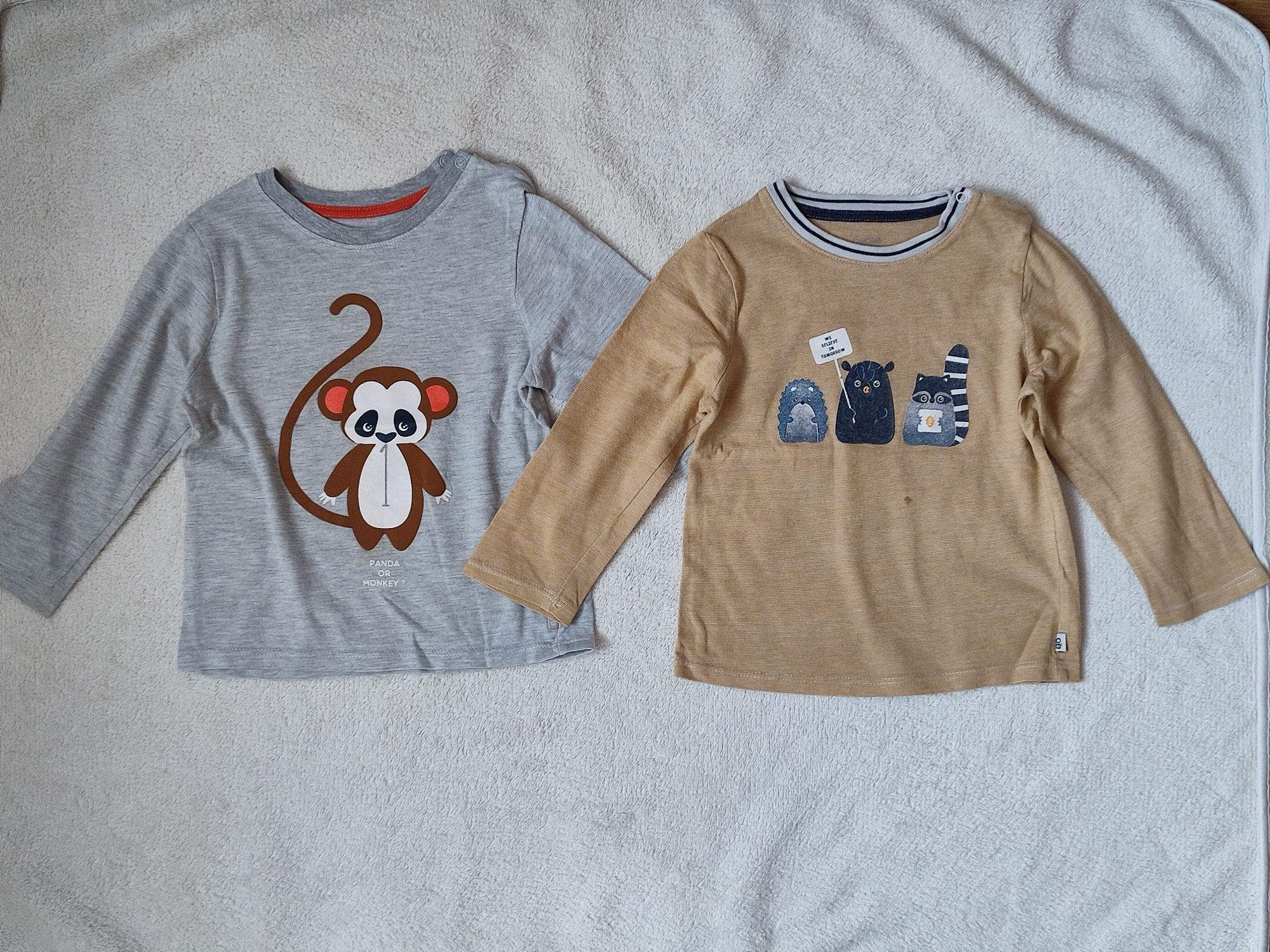 Zestaw paka spodnie bluzki bluza 80 86
