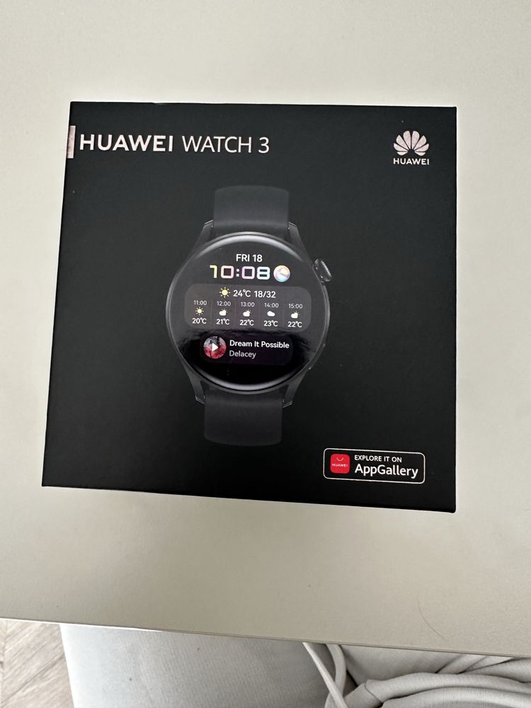 Huawei Watch 3 – elegancki smartwatch w dobrym stanie