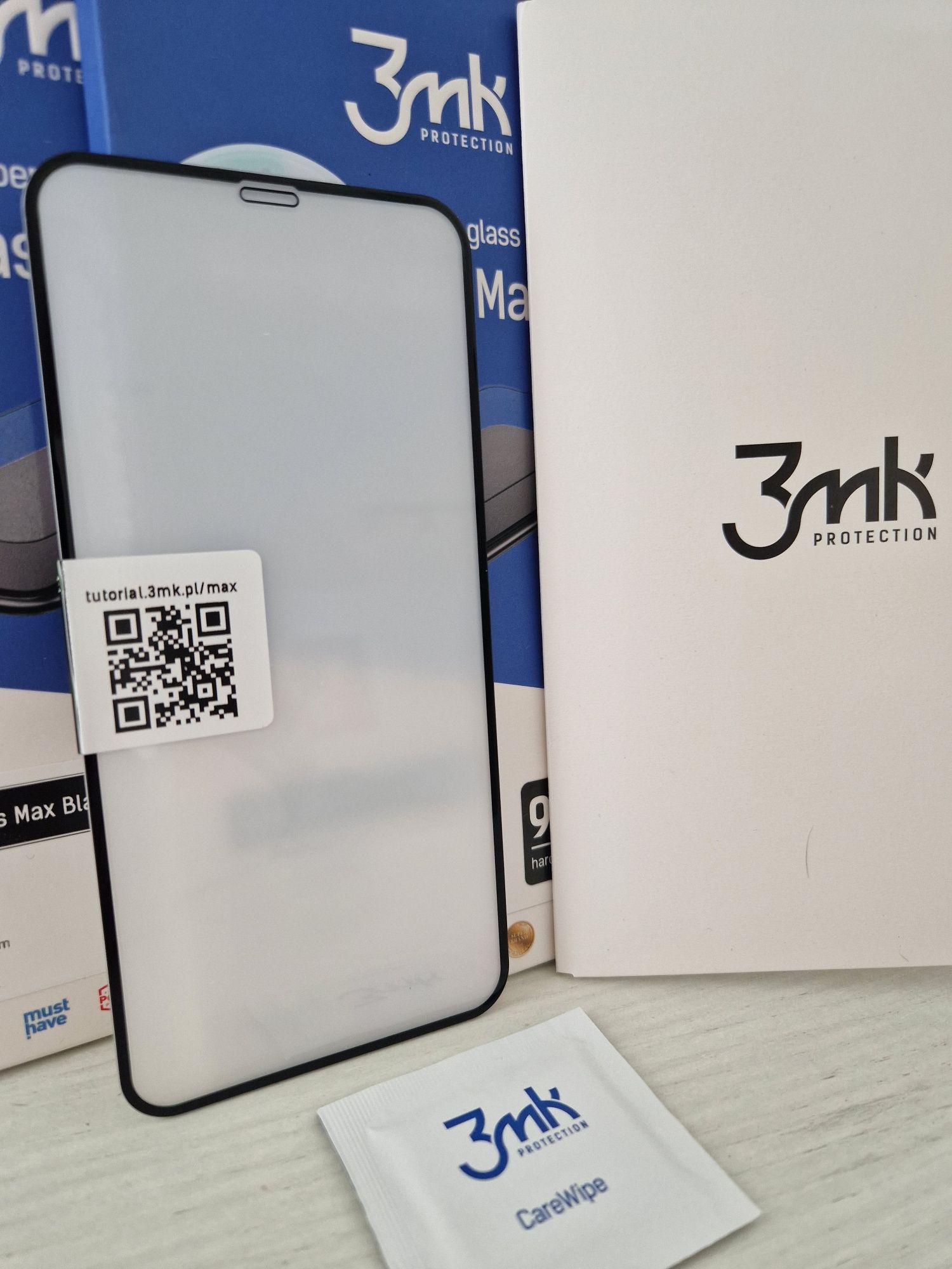 Hartowane szkło 3MK HardGlass Max do Iphone XS Max