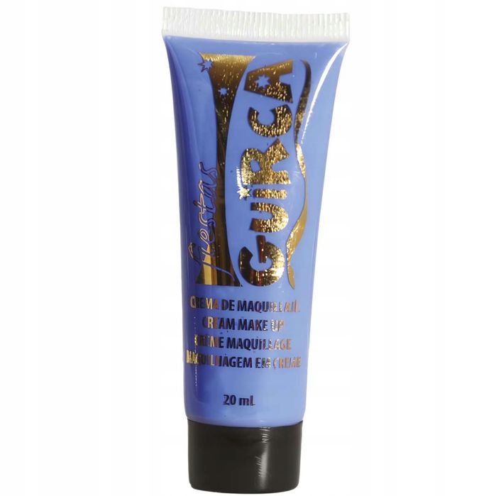 FARBA NIEBIESKA BLUE do Ciała BUZI Twarzy farbka 20 make Up