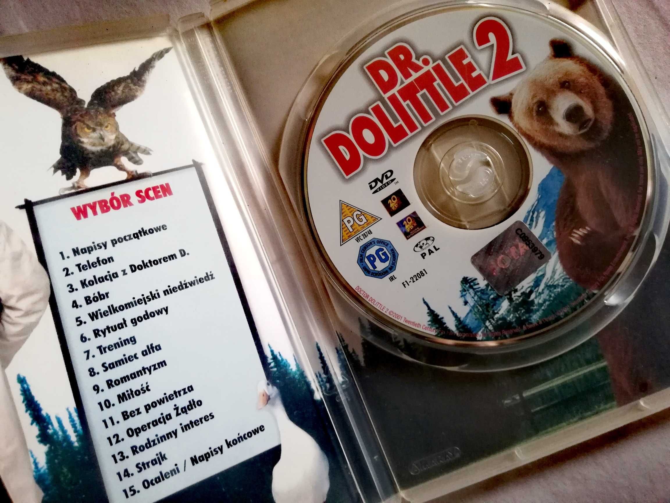 Dr Dolittle 2 film DVD Eddie Murphy komedia rodzinna