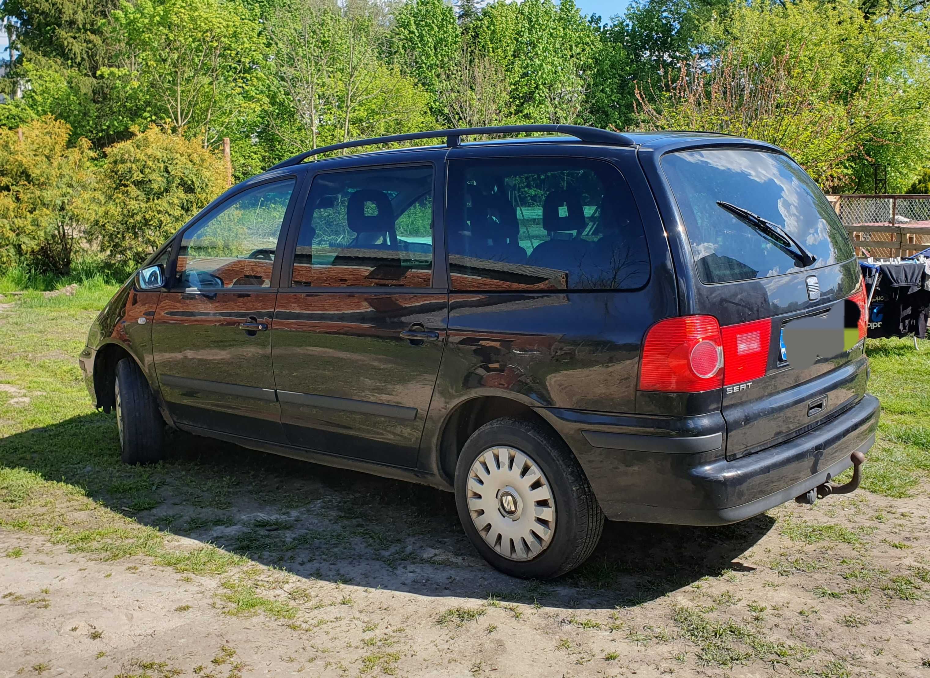 Seat Alhambra 1,9TDI ,85 kW z 2002 r , 6 biegowa , 7 miejsc