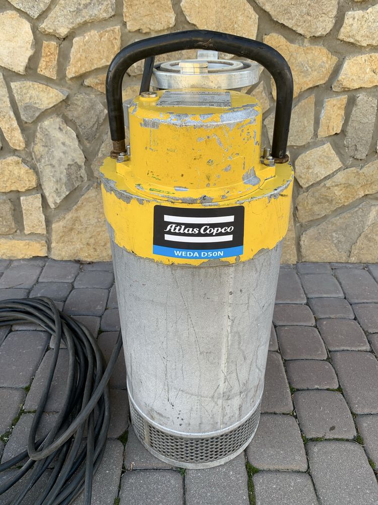 Pompa zanurzeniowa szlamowa do brudnej wody Atlas Copco Weda 50