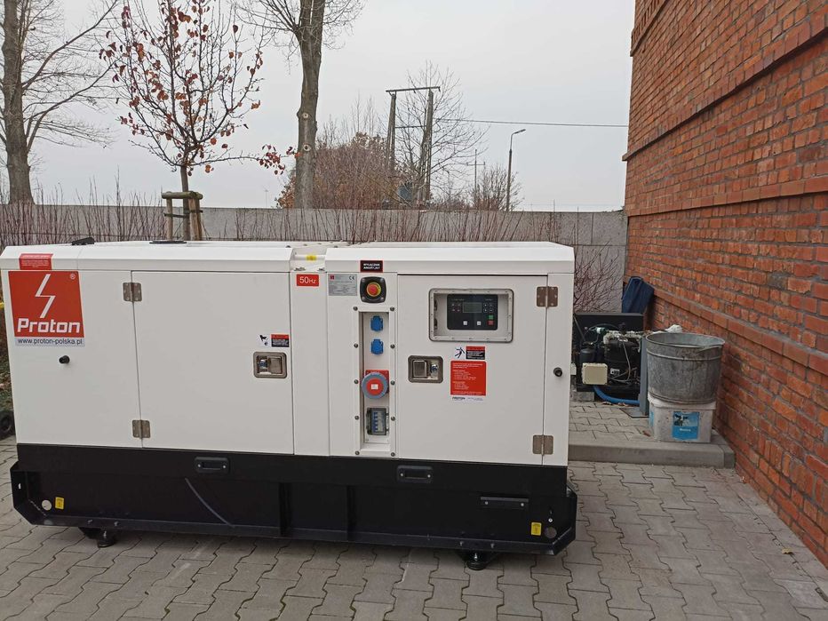 Agregat Prądotwórczy Proton Diesel 30kW 34kW Automatyka AVR SZR G36