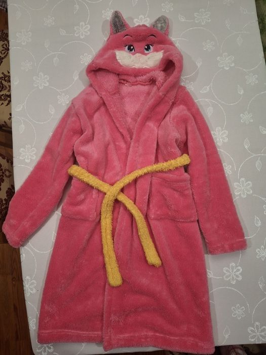 Теплий халатик для дівчинки 8-10років