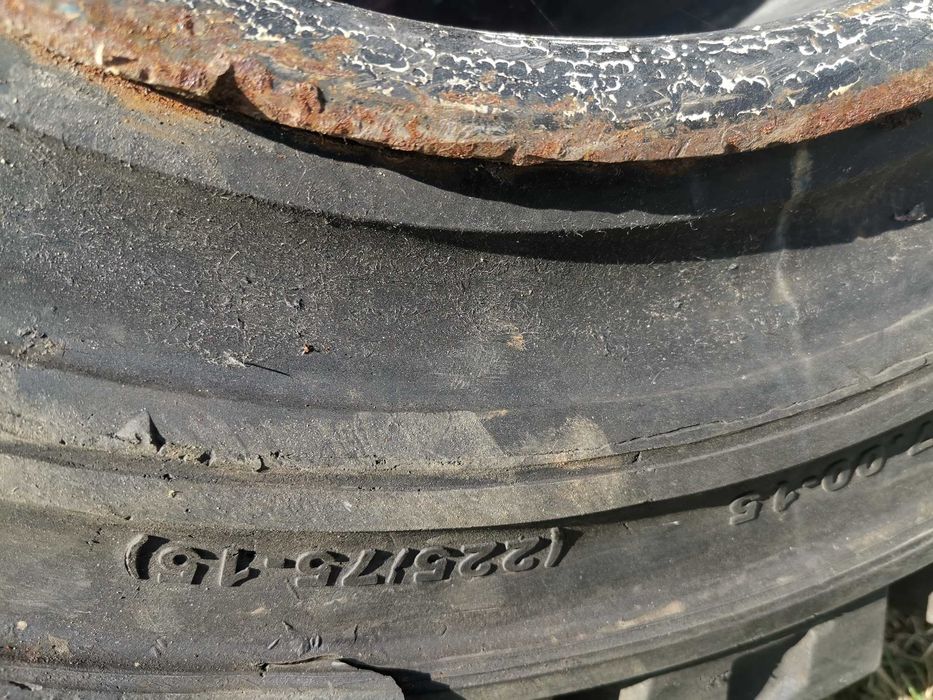 225/75-15 wózek widłowy pełne koła felgi 8.15r15 opony