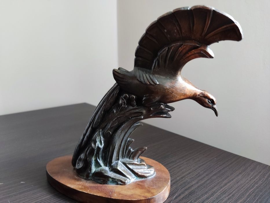 Figurka ptaka - Art Deco