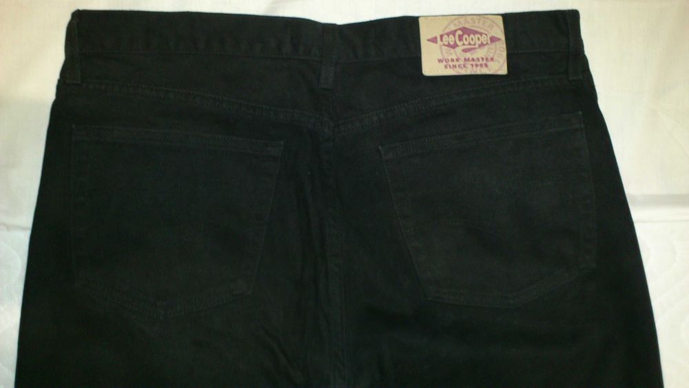 Джинсы Lee Cooper LC 10. НОВЫЕ. Чёрные. W36\L34. Классика, Винтаж