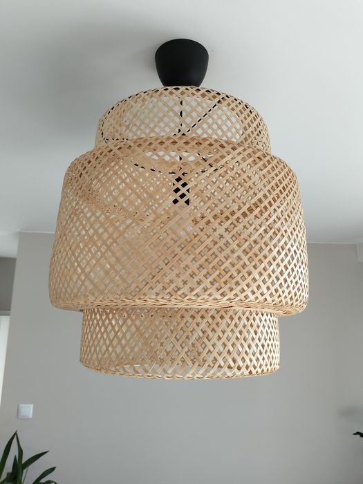 Lampa wisząca sufitowa Boho Ikea Sinnerling żyrandol