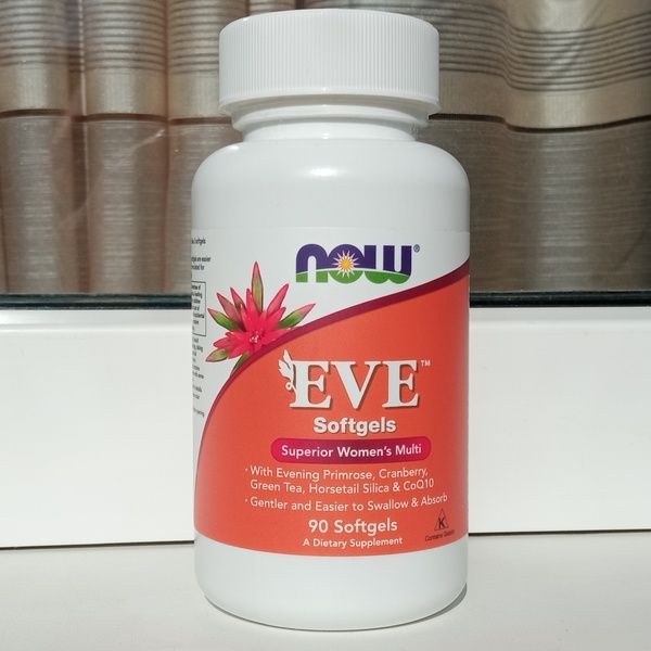 Now Foods EVE Мультивитамины для женщин США женские витамины ЕВА