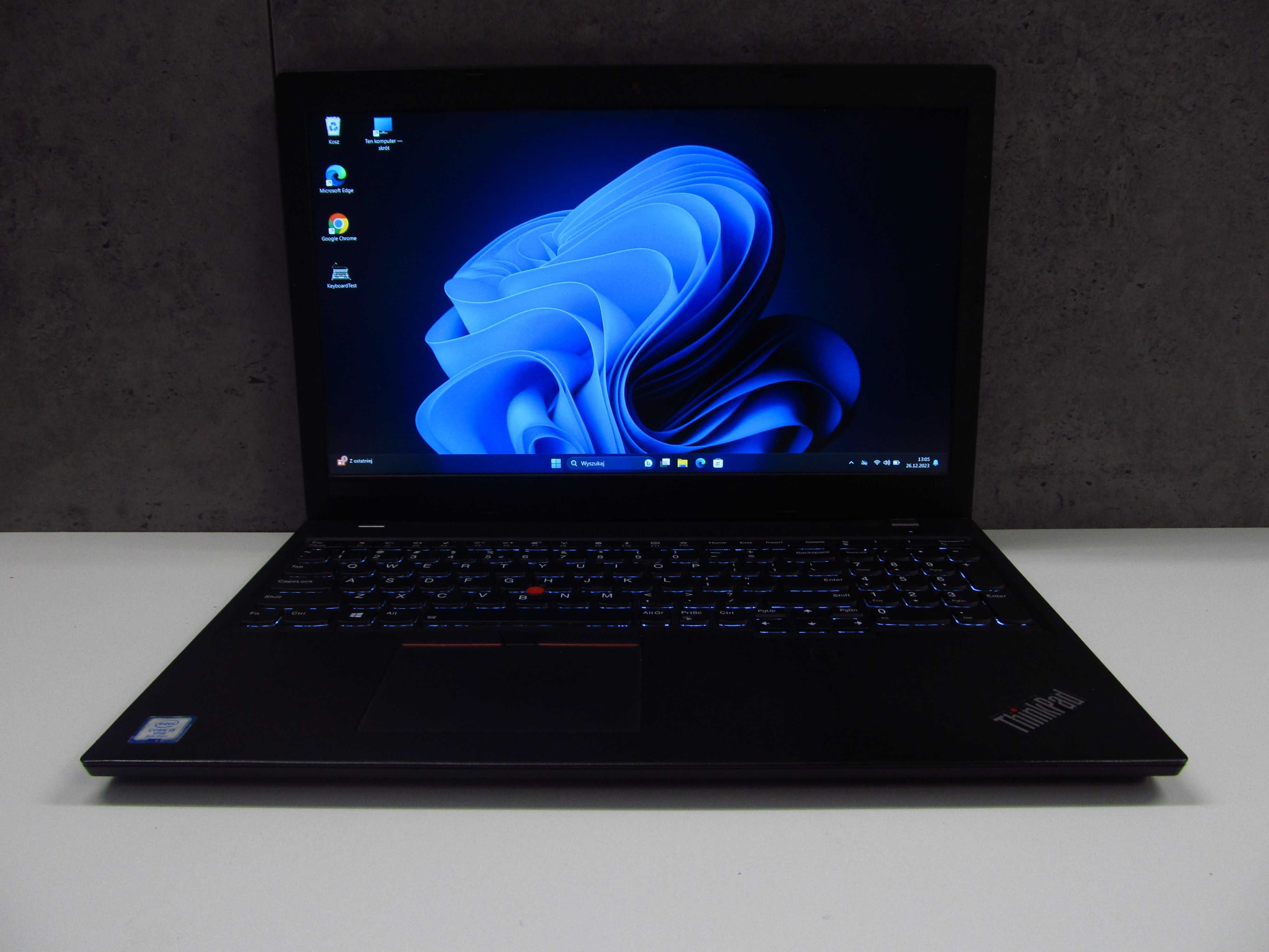 Lenovo ThinkPad L580 i5 8350U 8GB dysk SSD 256GB FHD Laptop