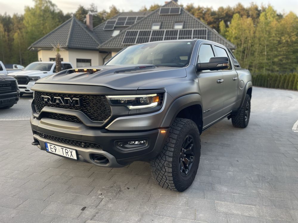 Ram TRX 6.2 702km LPG supercharger szary mat prawdziwy potwor full