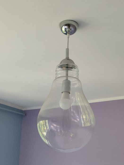 Lampa wisząca żarówka