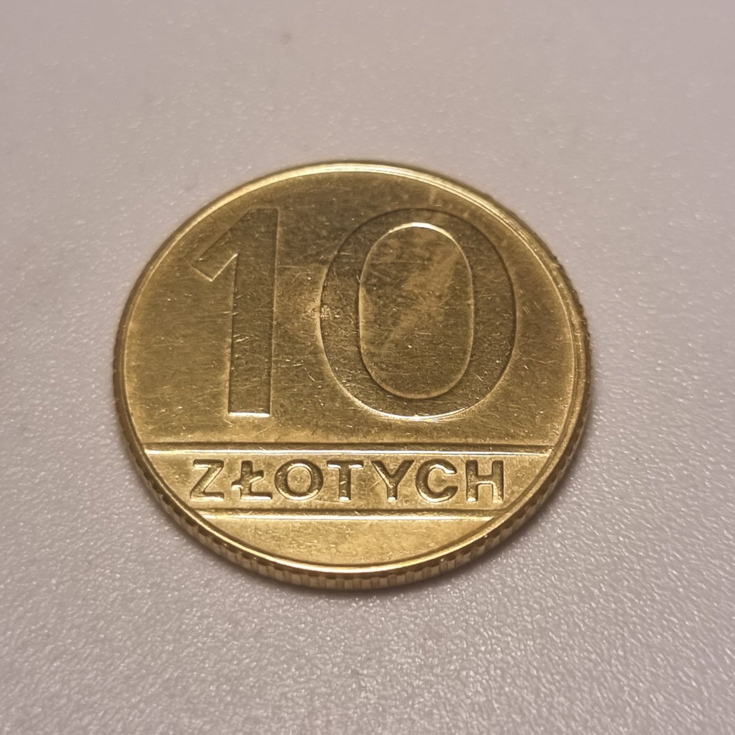 Moneta 10 zł z roku 1990