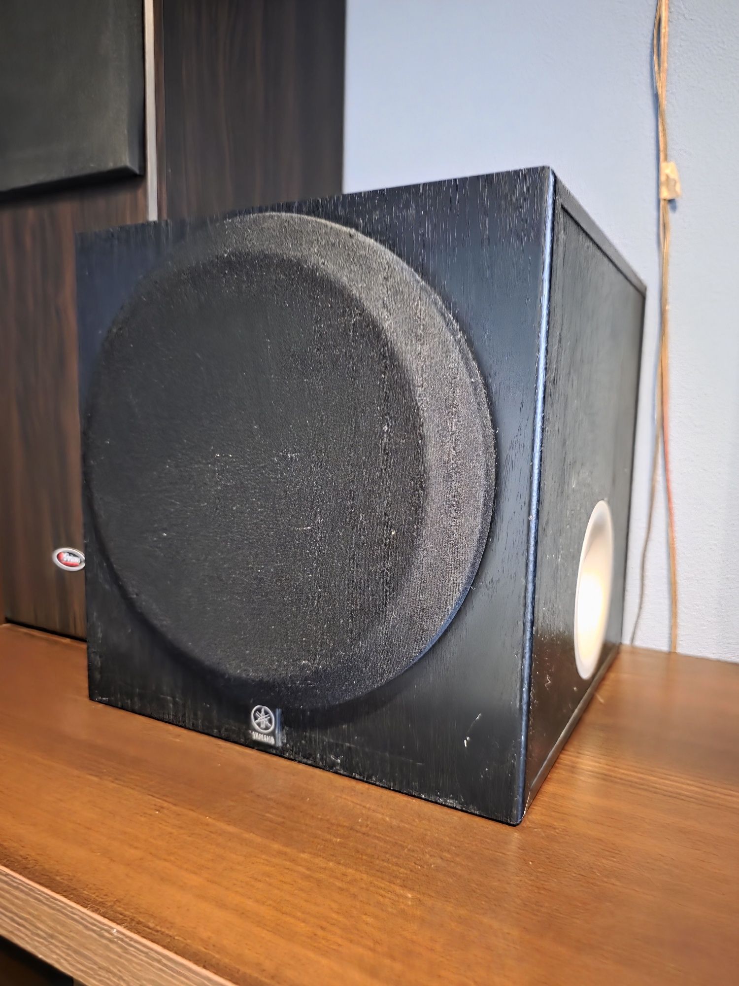 Wzmacniacz HTR-6030 i DVD S663 Yamaha subwoofer  głośniki Prism