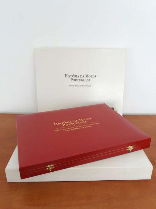 Historia Moeda Portuguesa Proof INCM Art Gallery
