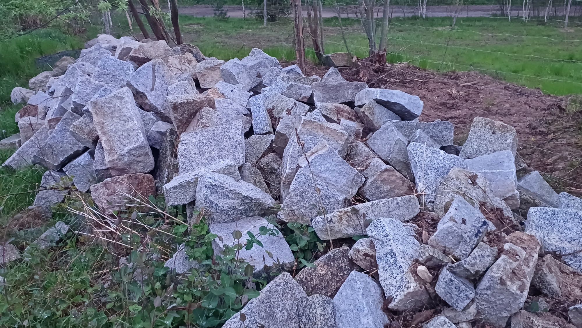Kamień granitowy granit murowy