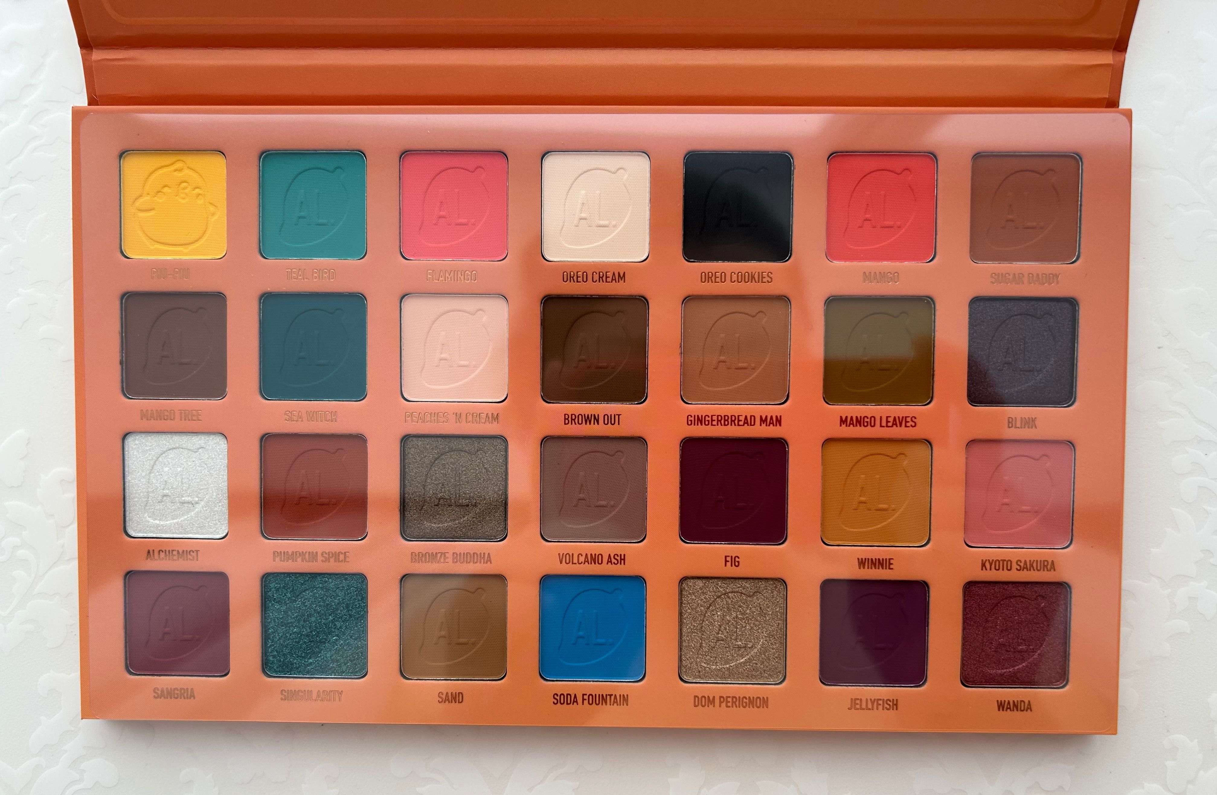 Палетка тіней Al.Rutkovskiy Mango eyeshadows palette