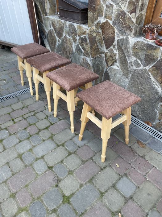 РОЗПРОДАЖА Табуретки з масиву бук не дорого табуретка стільці