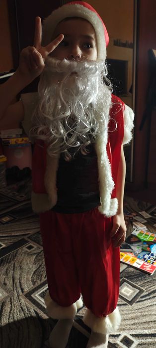 Новорічний костюм Санта Клауса