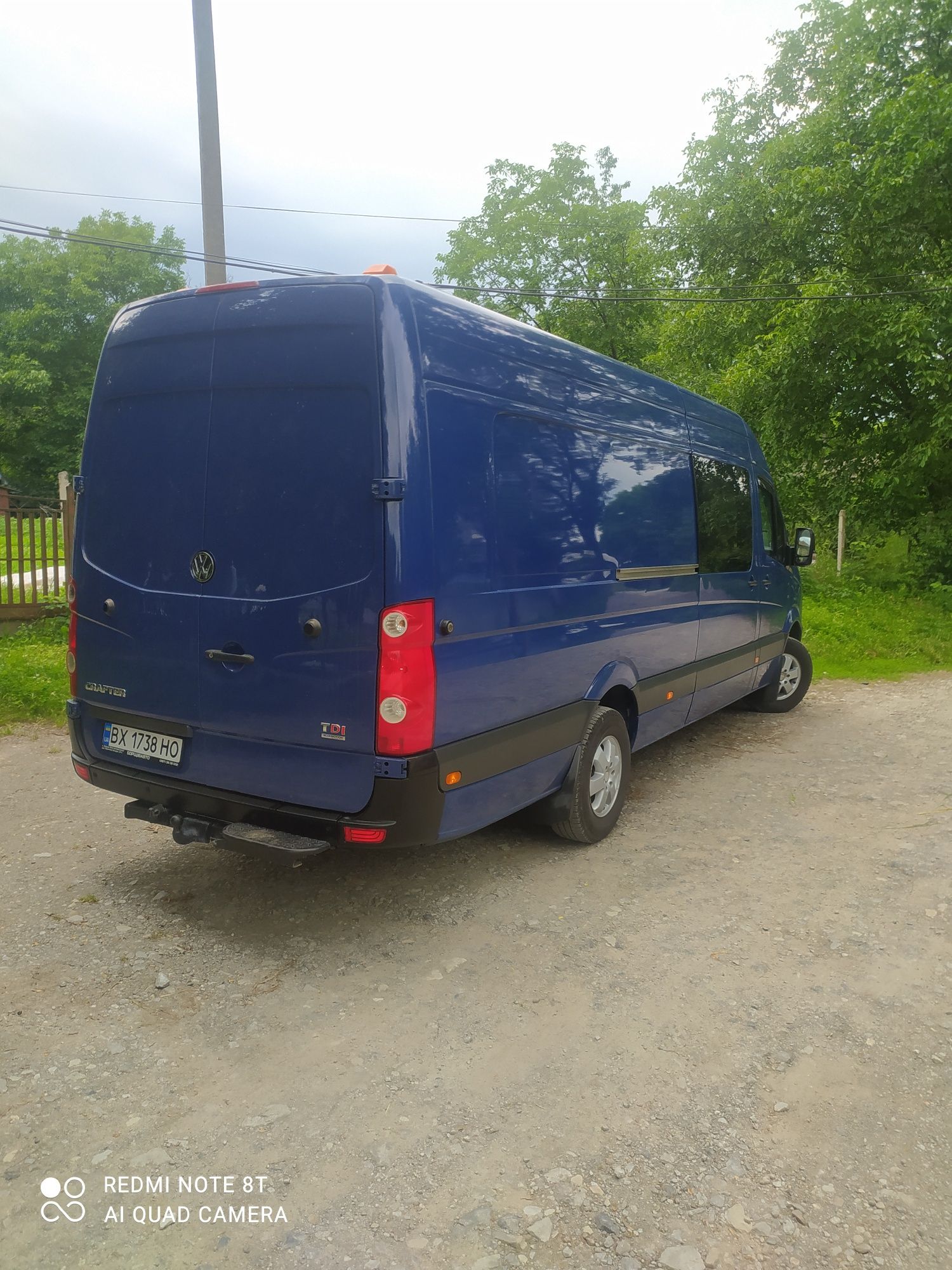 volkswagen crafter extra long