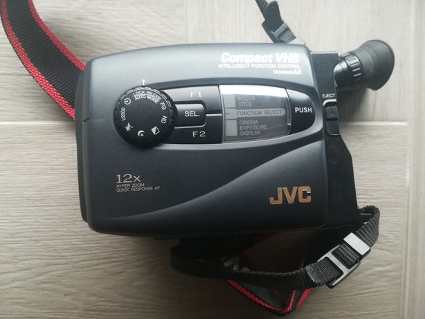 Máquina de filmar jvc compact vhs