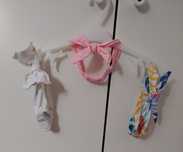 3 opaski niemowlęce bawełniane NEXT H&M