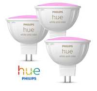 Philips HUE Żarówka Halogen GU5.3 # Cena za 3 szt #Wersja: White&Color