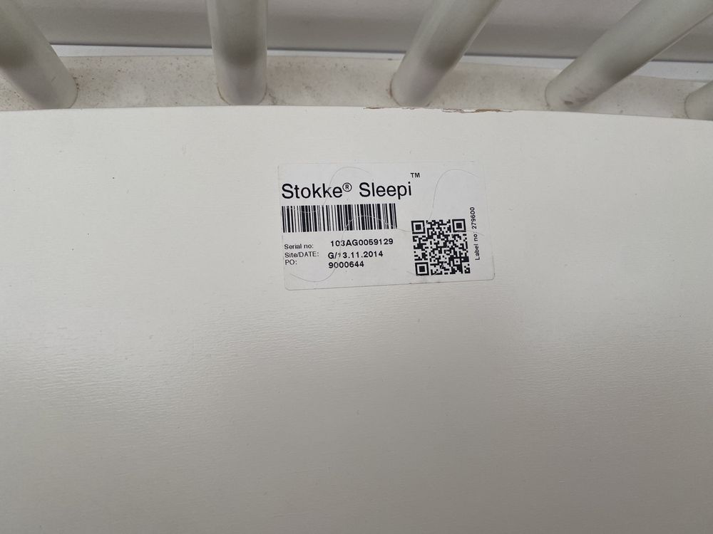 Łóżeczko dzieciece Stokke Sleepi