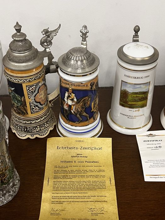 Колекційні пивні келихи.Німеччина