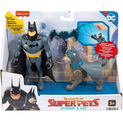 Fisher Price League Super Pets Batman & Ace HGL03