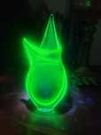 Wazon Murano Sommerso Uranium