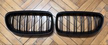 Решітки радіатора (ніздрі) BMW e90/91, подвійні під F серію.