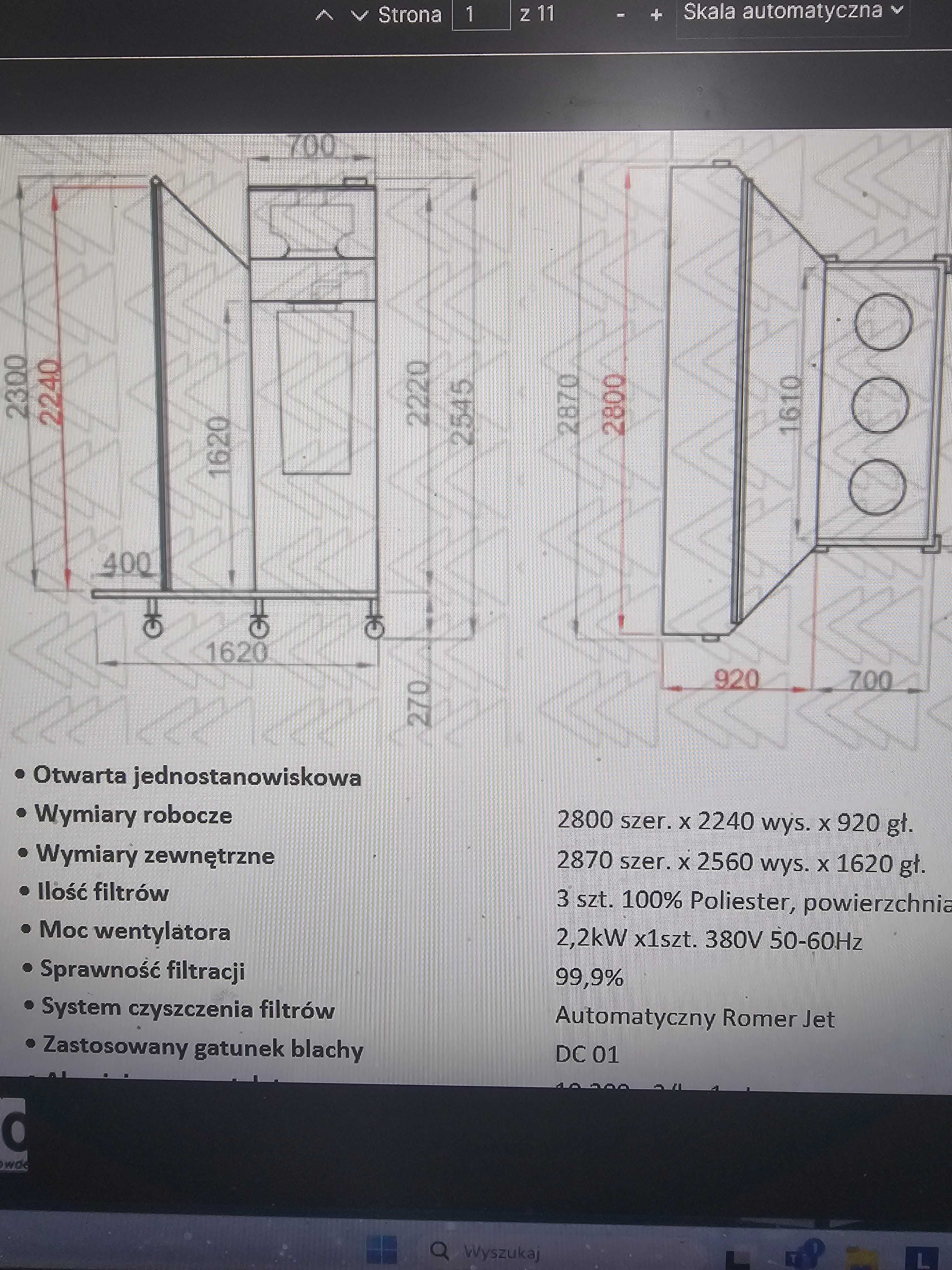 Malarnia proszkowa, piec ,kabina ,aplikator  ROMER