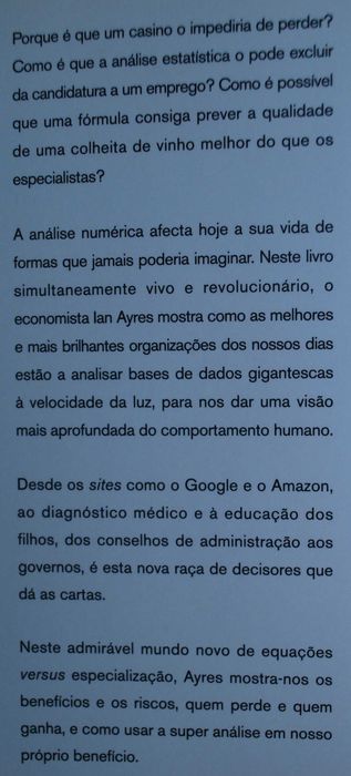 Super Crunchers (Super Analistas) de Ian Ayres