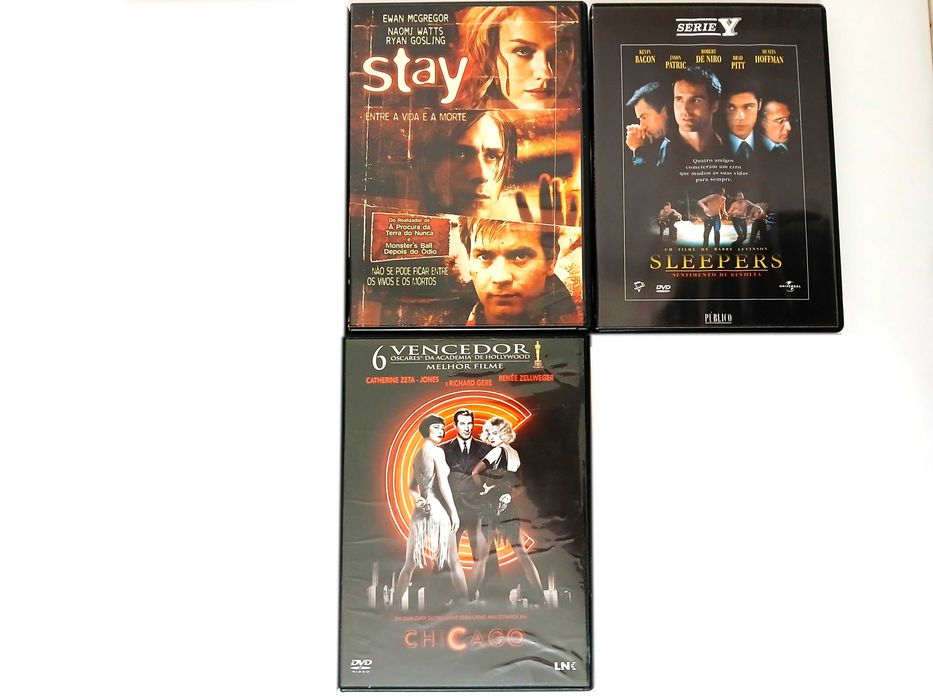 Pack 3 DVDs - filmes clássicos