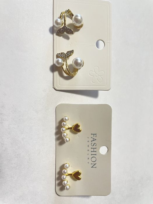 Сережки пусети (гвіздочки, цвяшки). Біжутерія