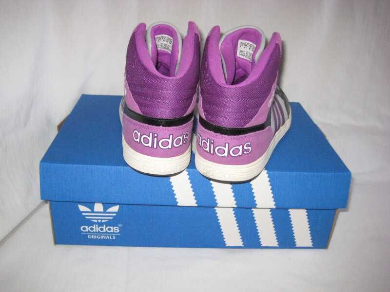 Кроссовки ботинки хайтопы Adidas оригинал 39-40 размер,стелька 25,5 см