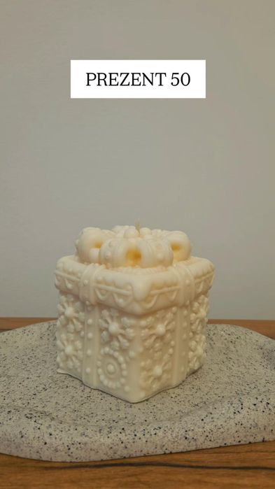 Świece sojowe zestaw świąteczne